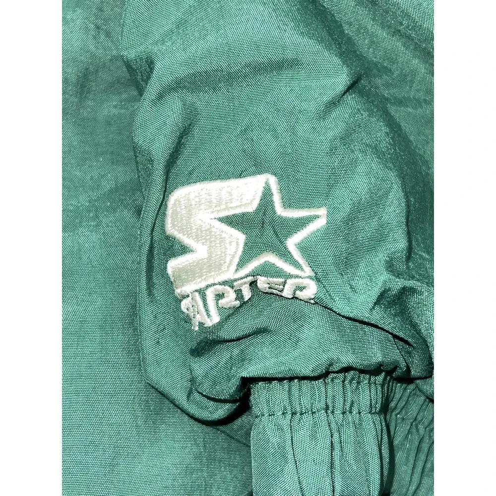 Vintage Green Bay Packers Jacket Mens XL Green NFL Football Starter Coat 90s